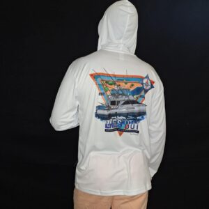 Long sleeve hooded UPF 50 sun protection